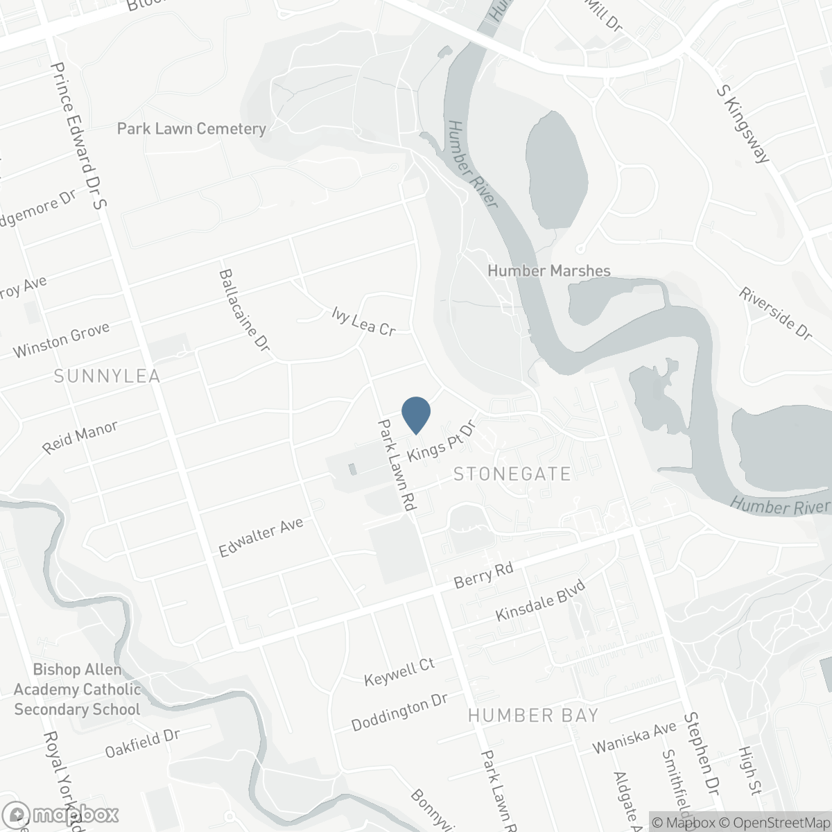 9 HUMBER RIDGE DRIVE, Toronto, Ontario M8Y 1Z9
